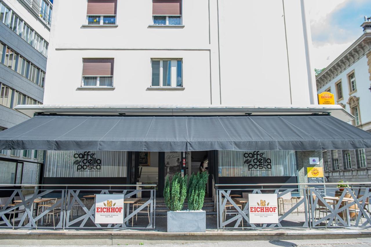 Garni Moderno Hotel เบลลินโซนา ภายนอก รูปภาพ